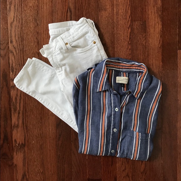 Universal Thread Tops - Universal Thread striped button down